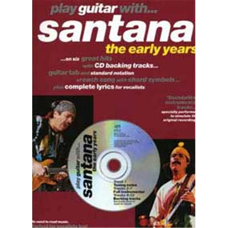 Santana Carlos - Play Guitar With...early Years + Cd