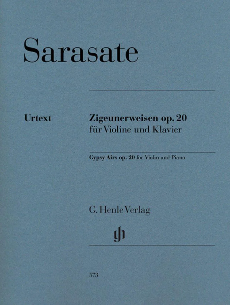 Sarasate Pablo de - Airs Bohemiens Opus 20 - Violon et Piano