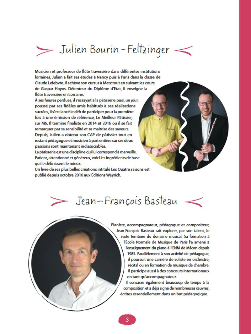 Sarrien-Perrier Annick - Le Petit Flûté gourmand européen +AO - 2 flûtes traversières - Image 3