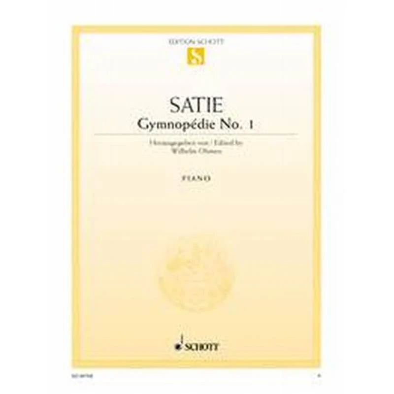 Satie Erik - Gymnopedie No.1 (rev.wilhelm Ohmen) Piano