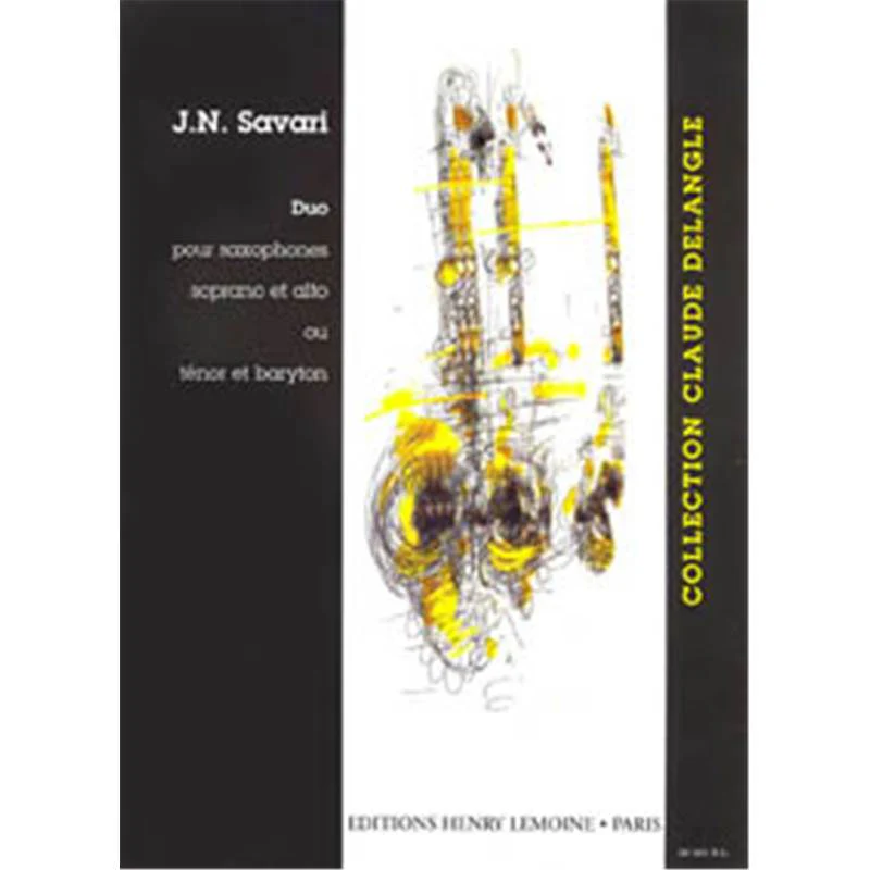 Savari J N - Duo - 2 Saxophones (sib et Mib)