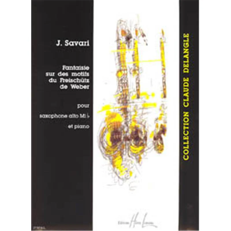 Savari Jerome - Fantaisie Sur des Motifs du Freischutz - Saxophone Alto et Piano