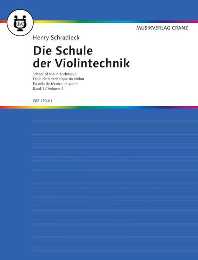 Schradieck Heinrich - Ecole de la Technique Vol.1 - Violon