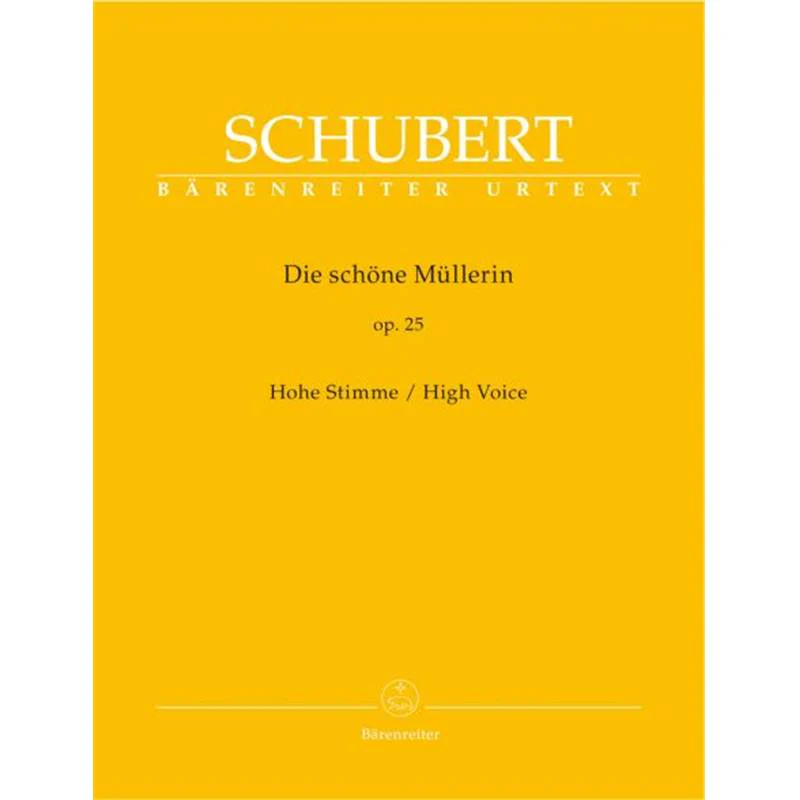 Schubert Franz - la Belle Meuniere Op.25 - Voix Hautes/piano
