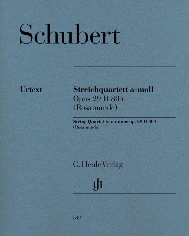 Schubert Franz - Quatuor A Cordes Op.29 D804 en la Min. Rosamunde - Parties Separees