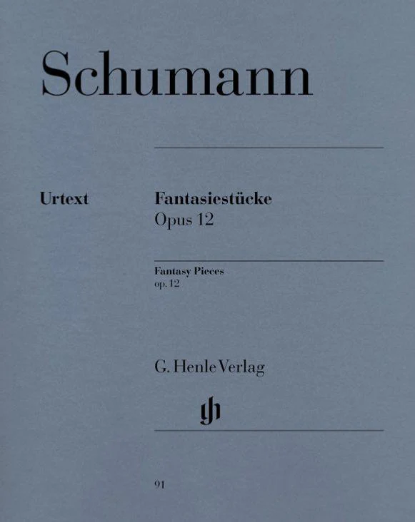 Schumann Robert - Fantasiestuecke (pieces Fantaisies) Op.12 - Piano