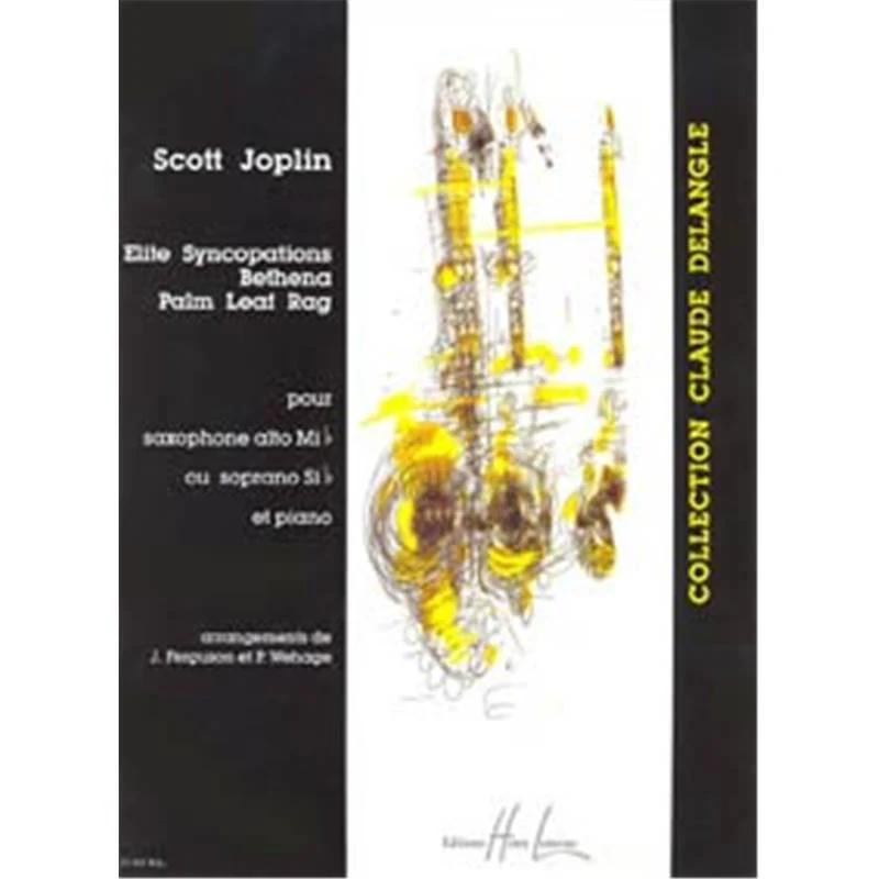 Scott Joplin - Elite Syncopations / Bethena / Palm Leaf Rag - Saxophone et Piano