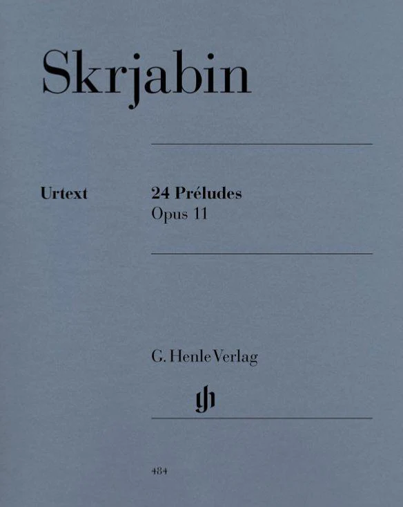Scriabine Alexandre - 24 Preludes Op.11 - Piano