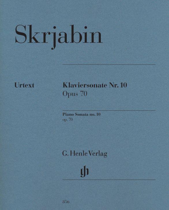 Scriabine Alexandre - Sonate No10 Op.70 - Piano