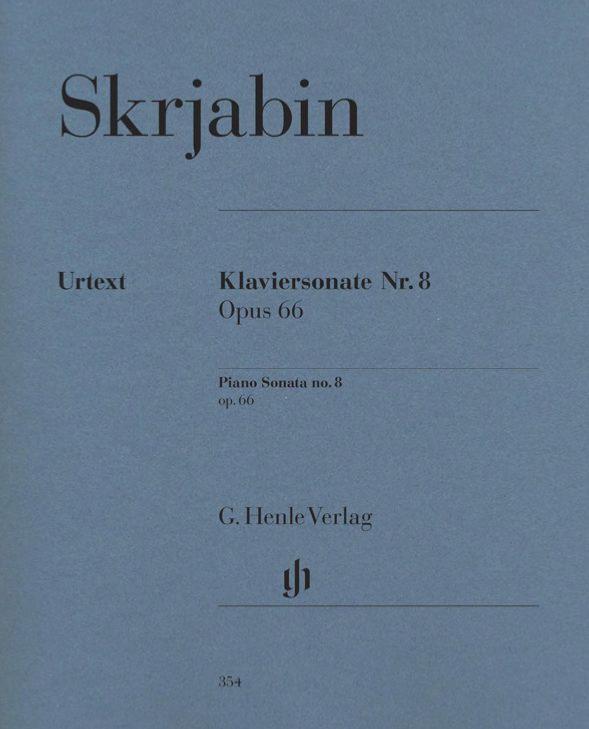 Scriabine Alexandre - Sonate No8 Op.66 - Piano