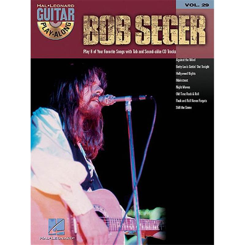 Seger Bob - Guitar Play Along Vol.029 + Cd