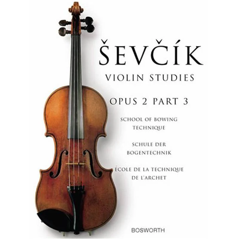 Sevcik Otakar - Ecole de Technique D'archet Violon Etudes Op.2 Part 3