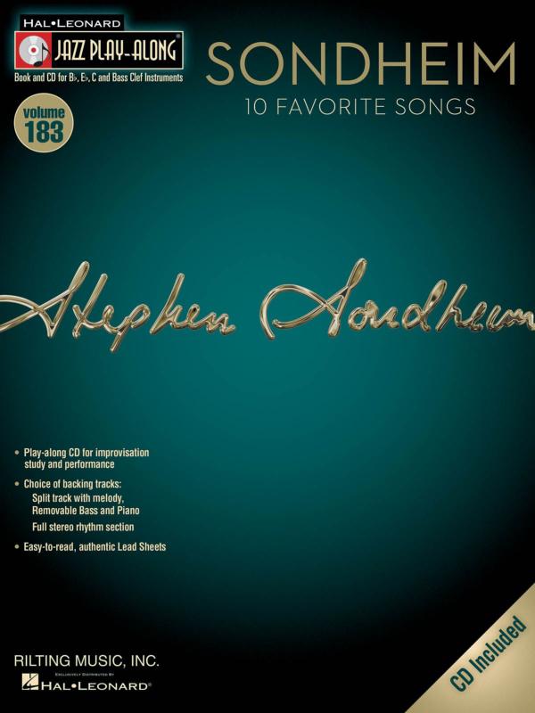 Sondheim - Jazz Play-along Vol.183 Sondheim 10 Favorite Songs + Cd