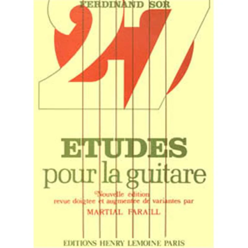 Sor Fernando - Etudes (27) - Guitare