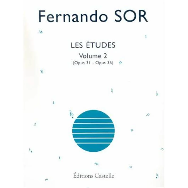 Sor Fernando - Etudes Vol.2 Op.31 et Op.35