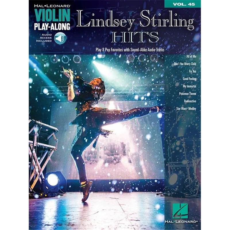 Stirling Lindsey - Violin Playalong Vol.045 Lindsey Stirling Hits + Online Audio Access