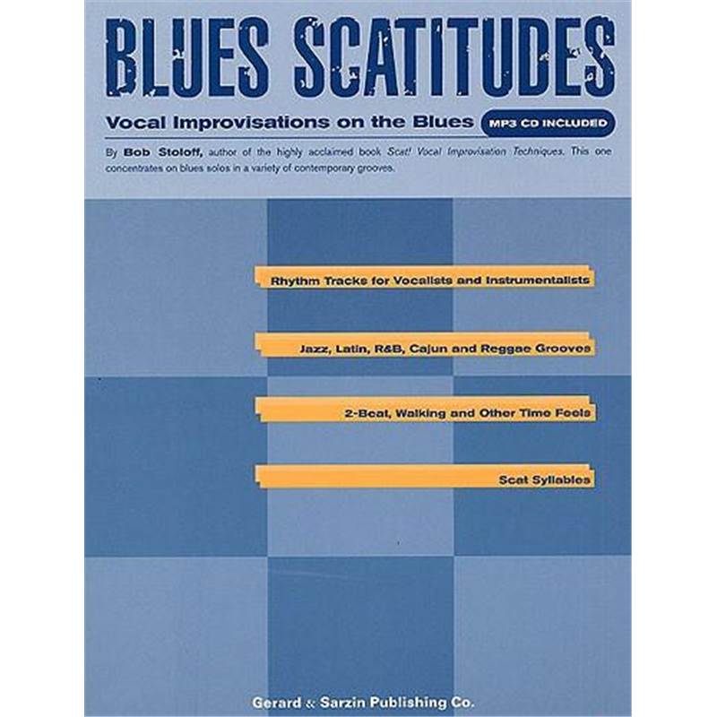 Stoloff Bob - Scatitudes Blues Methode D'impro Vocale pour le Blues - Audio Access