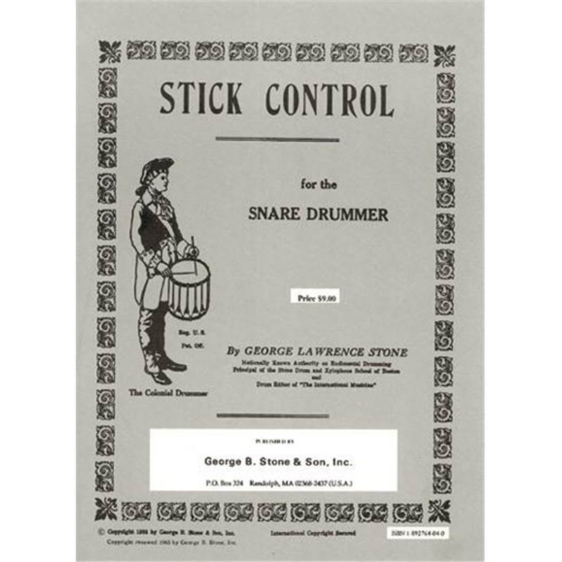 Stone Lawrence George - Stick Control Snare Drum