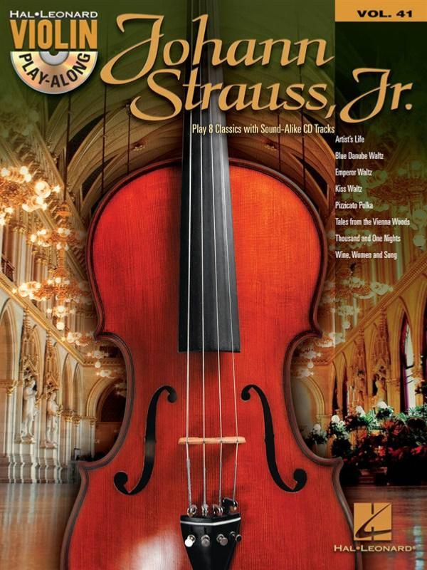 Strauss Johann - Violin Play Along Vol.041 + Cd