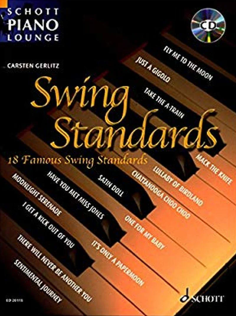 Swing Standards (arrangements de Gerlitz Carsten) +cd - Piano