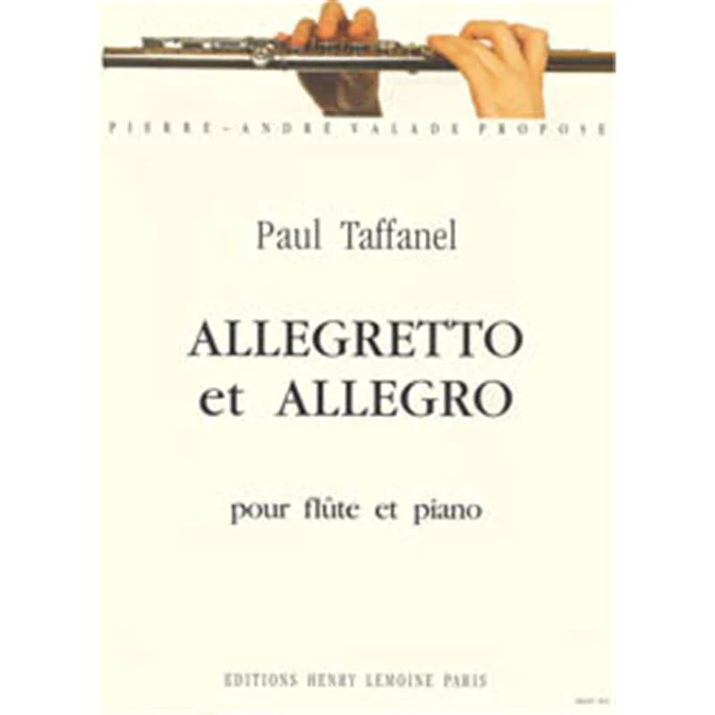 Taffanel Paul - Allegretto et Allegro - Flute et Piano