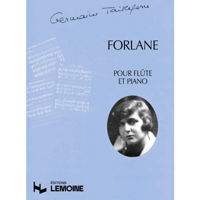 Tailleferre Germaine - Forlane - Flute et Piano