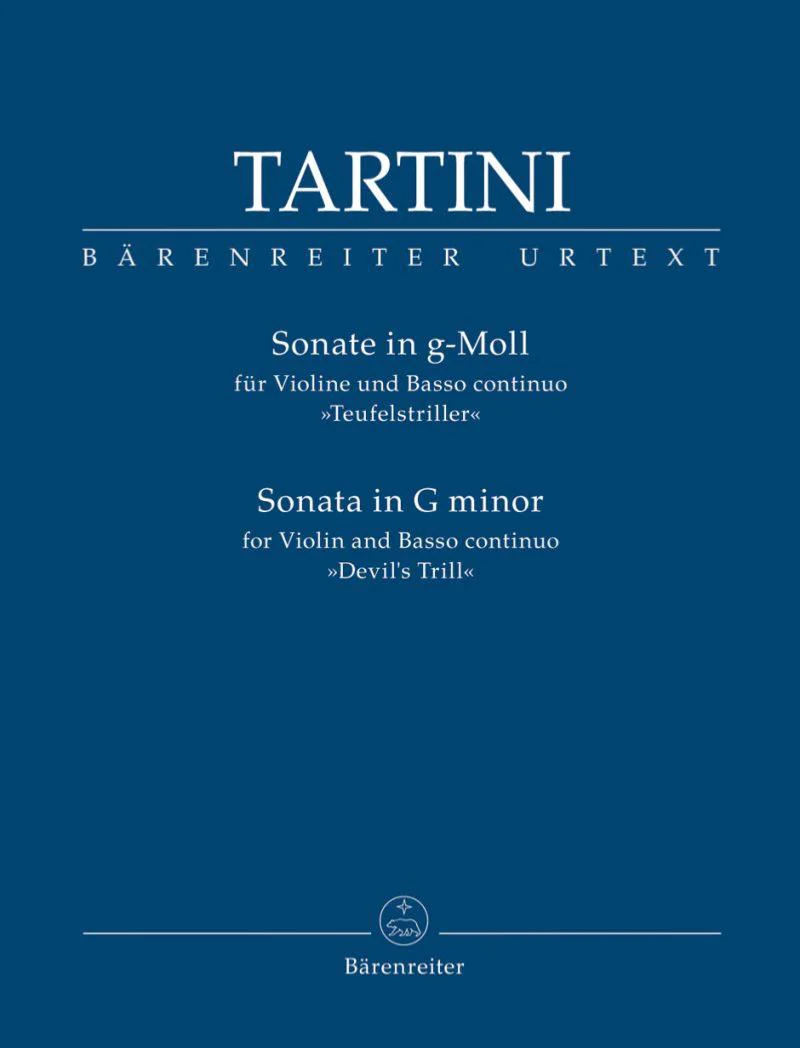 Tartini Giuseppe - Sonate en Sol Mineur Devil's Trill - Violon et Basse Continue