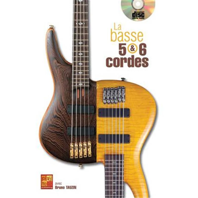 Tauzin Bruno - Basse 5 et 6 Cordes Methode + Cd