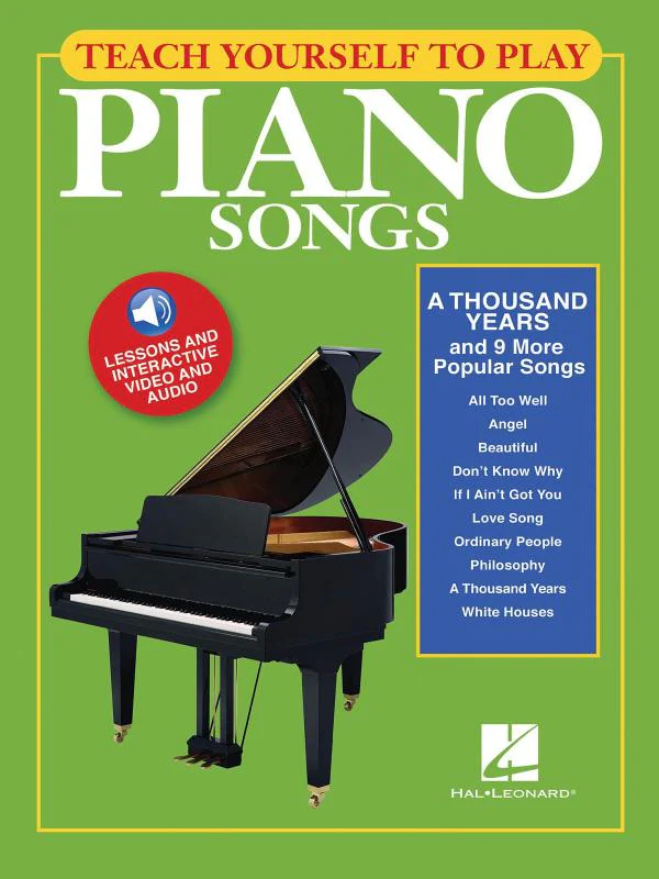 Teach Yourself To Play "a Thousand Years" And 9 More Popular Hits + Online Audio And Video Access