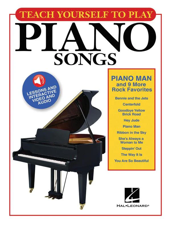 Teach Yourself To Play "piano Man" And 9 More Rock Hits + Online Audio And Video Access