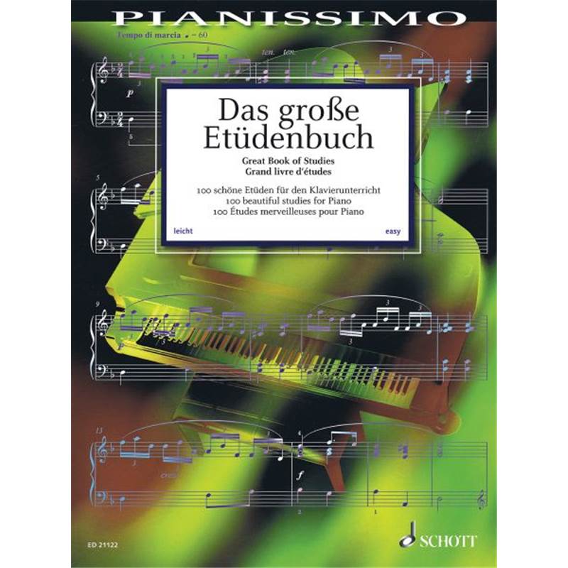 The Great Book Of Studies - Grand Livre D'etudes (100 Etudes Merveilleuses) - Piano