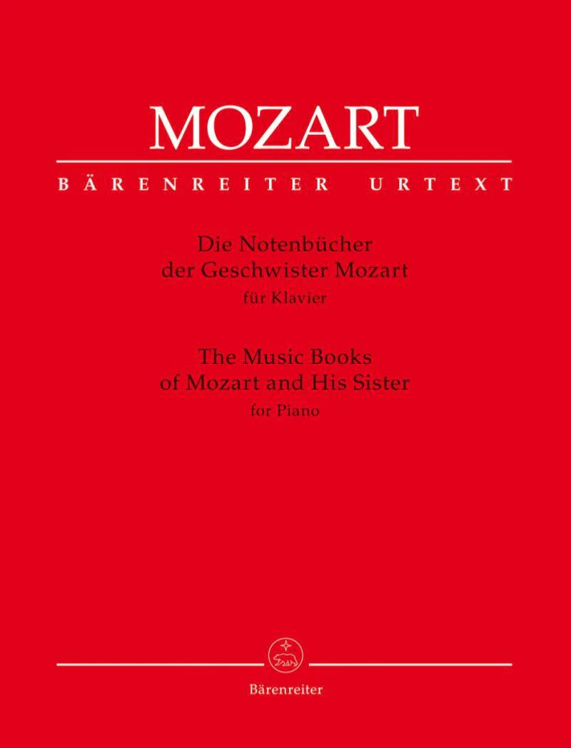 The Music Books Of Mozart And His Sister - Piano