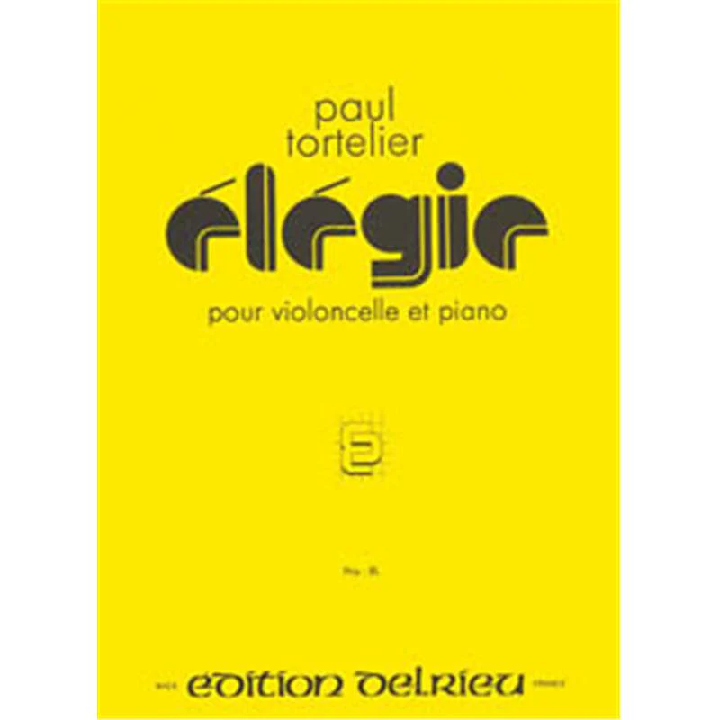 Tortelier Paul - Elegie - Violoncelle et Piano