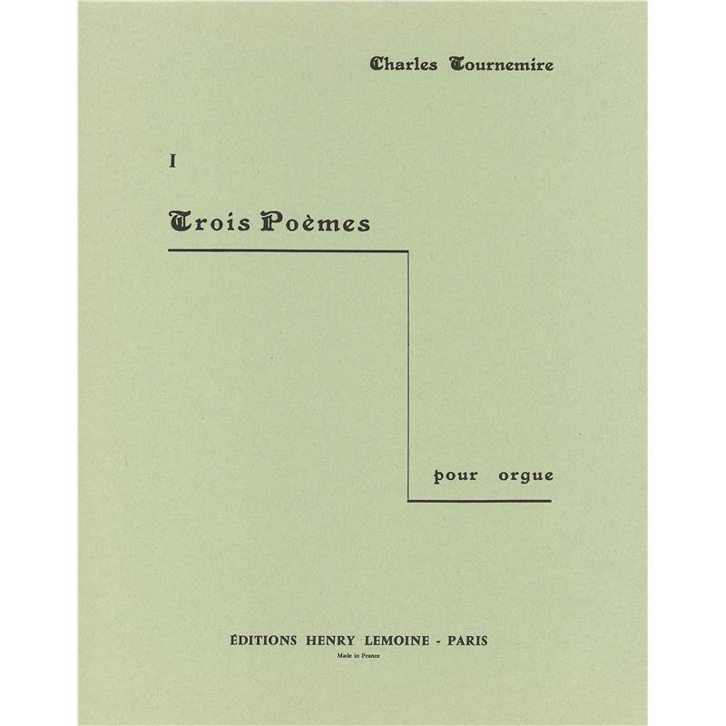 Tournemire Charles - 3 Poemes N°1 - Orgue