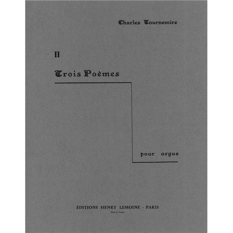 Tournemire Charles - 3 Poemes N°2 - Orgue