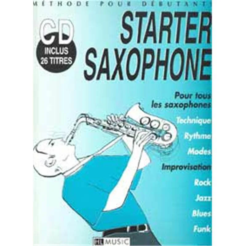 Truet Frederic - Starter Saxophone Methode Debutant + Cd