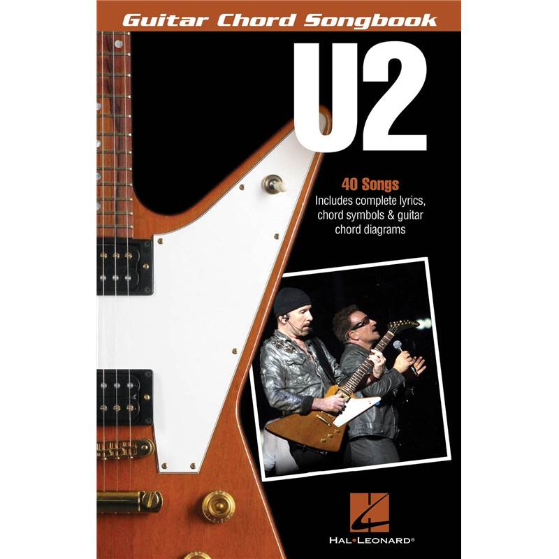 U2 - Guitar Chord Songbook 40 Songs