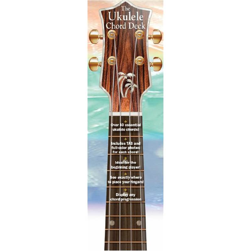 Ukulele Chord Deck In Colour Dictionnaire D'accords avec Photos