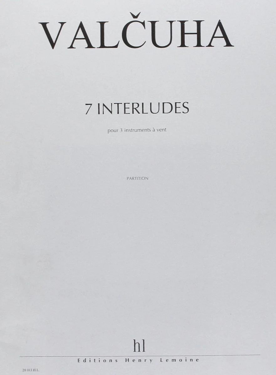 Valcuha Juraj - Interludes (7) - Ensemble (conducteur)