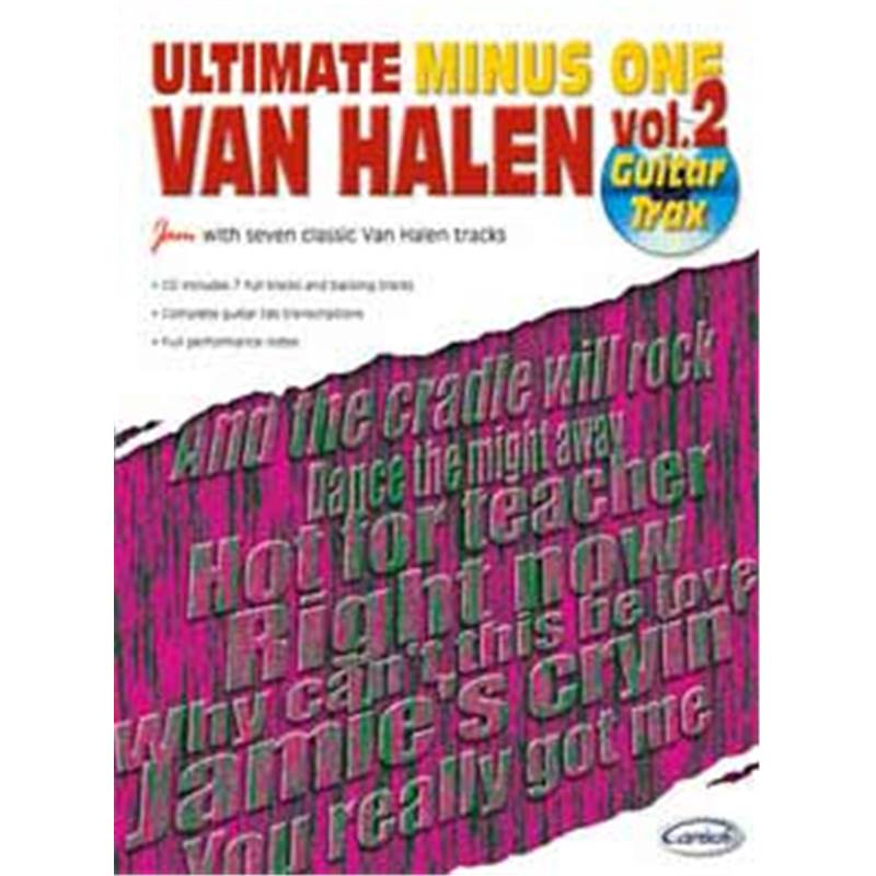 Van Halen - Ultimate Minus One Guitar Trax Vol.2 + Cd