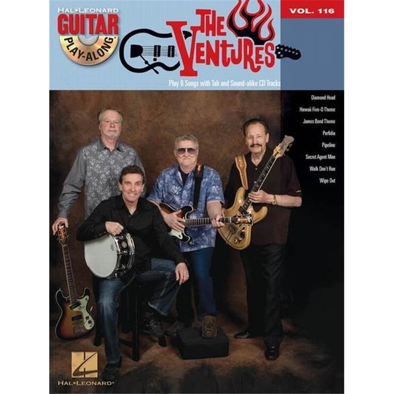 Ventures The - Guitar Play Along Vol.116 + Cd