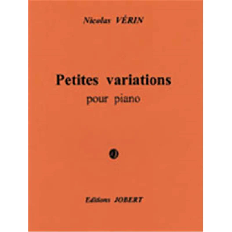 Verin Nicolas - Petites Variations - Piano