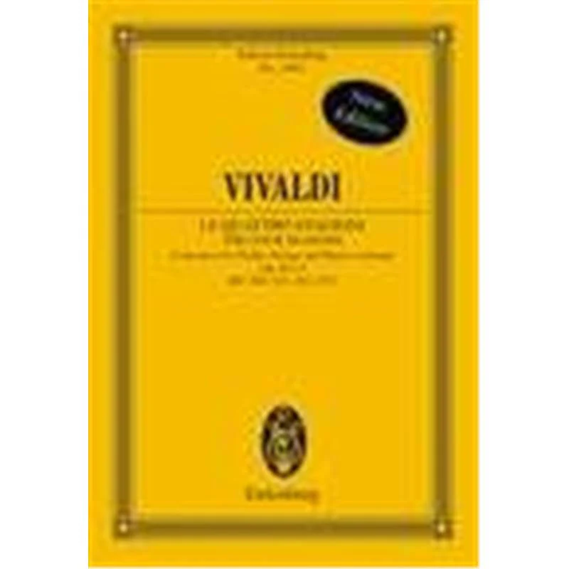 Vivaldi Antonio - les 4 Saisons Op.8/1 4 Conducteur de Poche