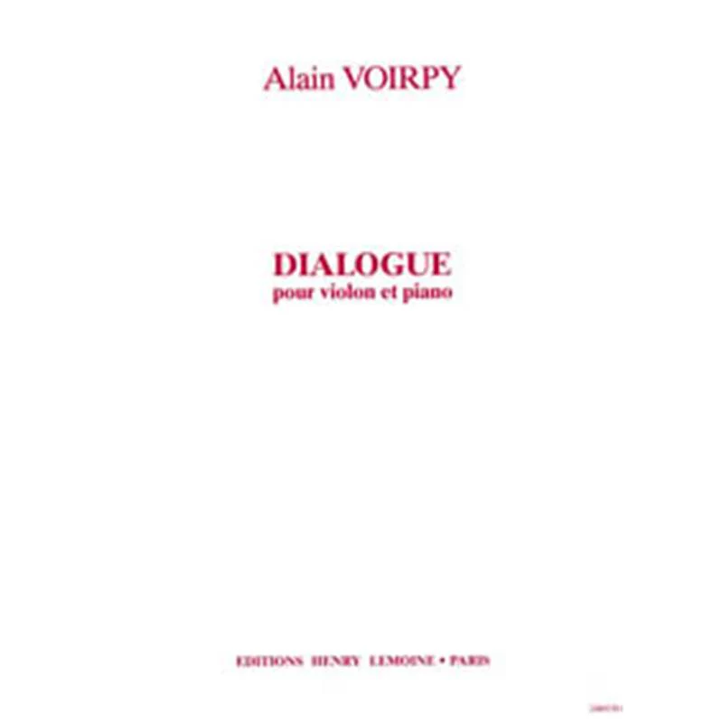 Voirpy Alain - Dialogue - Violon et Piano