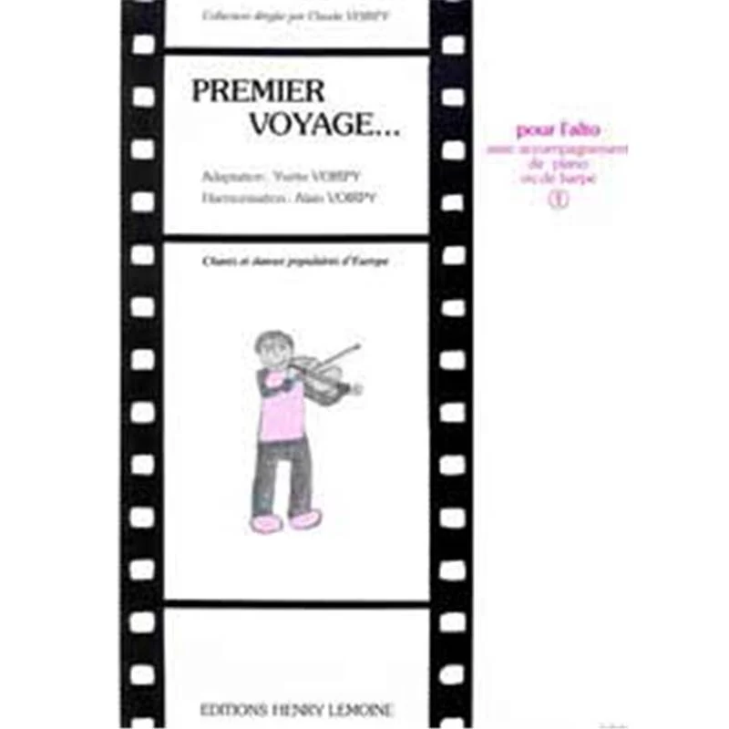 Voirpy Alain - Premier Voyage Vol.1 - Alto et Piano