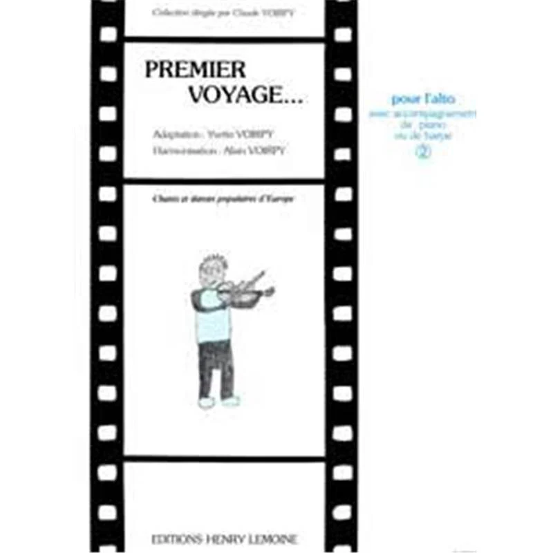 Voirpy Alain - Premier Voyage Vol.2 - Alto et Piano
