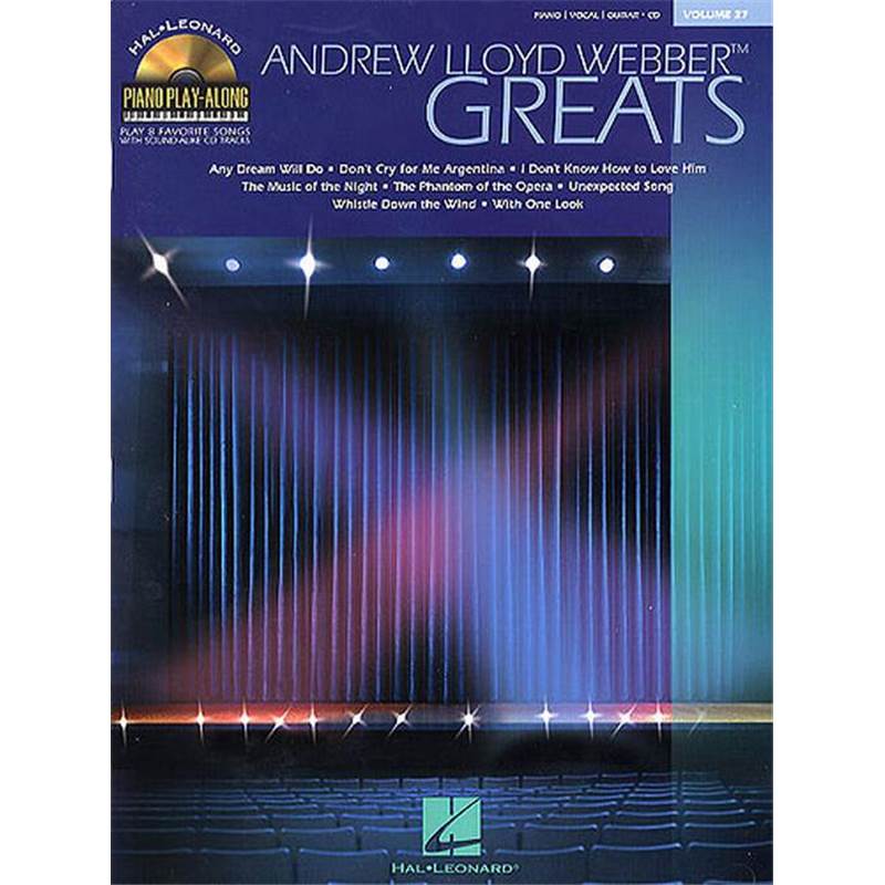 Webber Andrew Lloyd - Piano Play Along Vol.027 + Cd