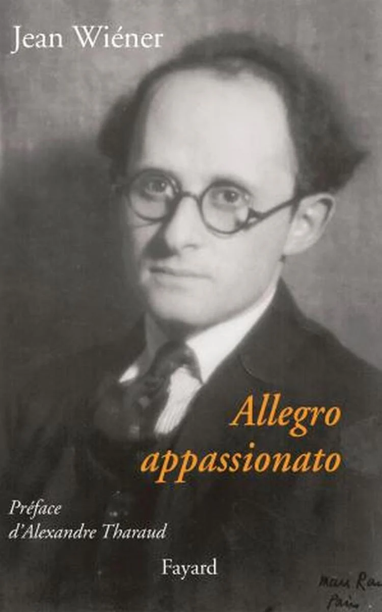 Wiener Jean - Allegro Appassionato - Livre