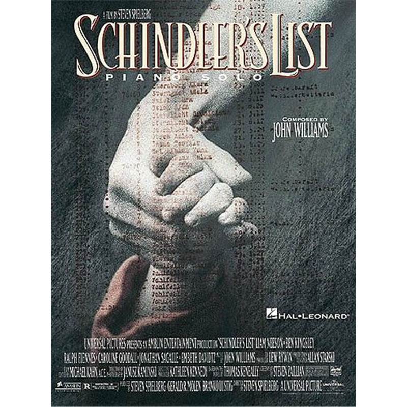 Williams John - Liste de Schindler Piano Solo