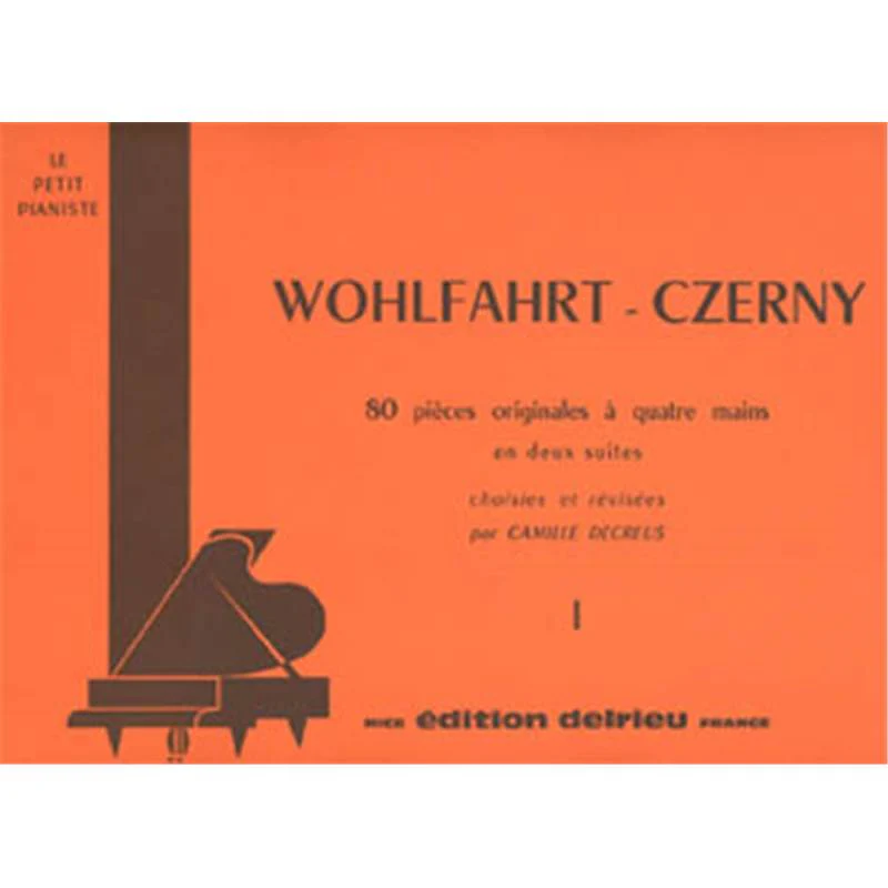 Wohlfahrt/czerny - Suite N°1 - Piano A 4 Mains